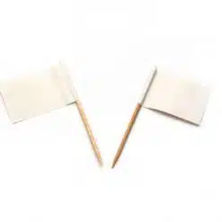 Vlagprikker Blanco 20 stuks