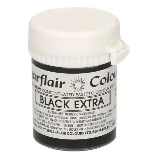 Sugarflair - Max Concentrate Paste Colour BLACK EXTRA