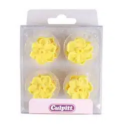 Culpitt Suikerdecoratie Narcissen Geel pk/12