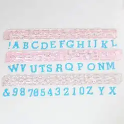FMM Alphabet & Numbers tappits Upper Case