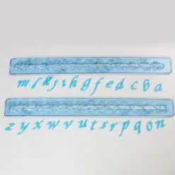 FMM Alphabet tappits Lower Case SCRIPT italic