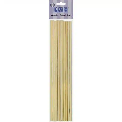 PME Dowel Rods Hout pk/12