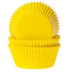 House of Marie Baking cups Geel  pk/50