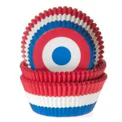 House of Marie Baking cups Nederlandse vlag - pk/50
