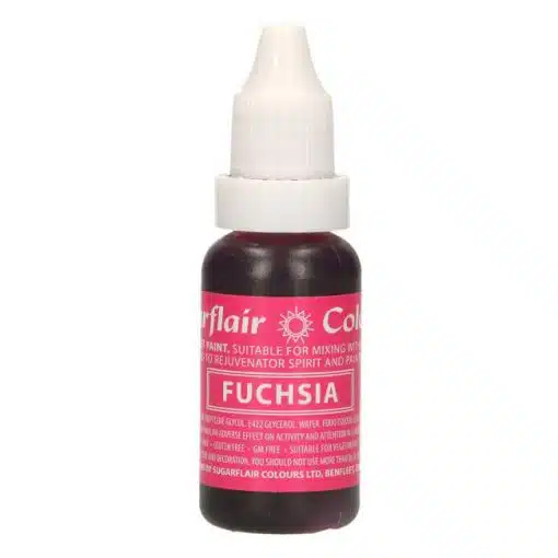 Sugarflair Edible Droplet Paint -Fuchsia- 14ml