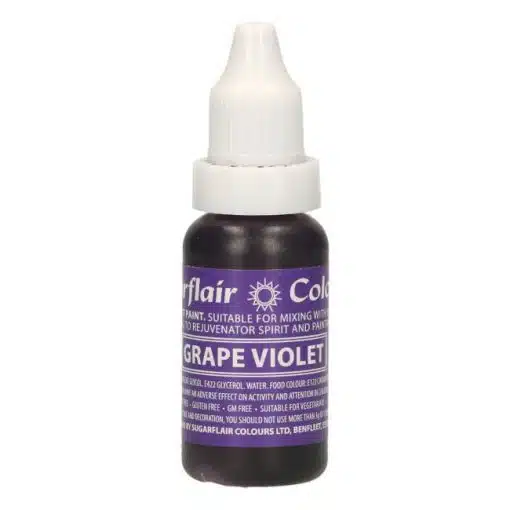 Sugarflair Edible Droplet Paint -Grape Violet- 14m