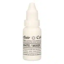 Sugarflair Edible Droplet Paint -White/Mixer- 14ml