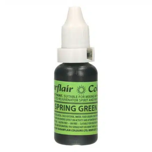 Sugarflair Edible Droplet Paint -Spring Green- 14m