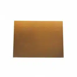 Taartkarton Rechthoek Goud/Zwart 30x40cm 3st