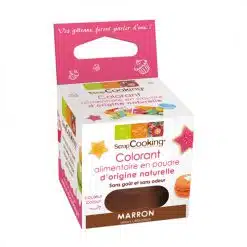 Scrapcooking Natuurlijke kleurpoeder Bruin 10gr