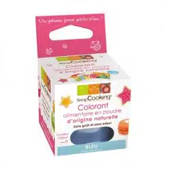 Scrapcooking Natuurlijke kleurpoeder Azur (Blauw) 5gr