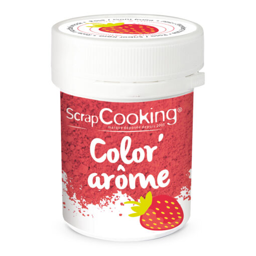ScrapCooking Coleur/Arome Aardbei-roze