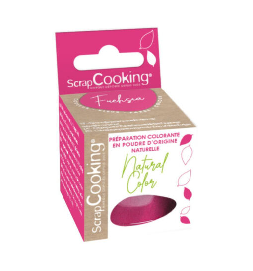 ScrapCooking Natuurlijke Kleurstof Fuchsia (Roze)