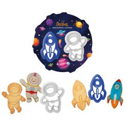 Decora Space Cookie Cutter set
