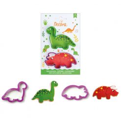 Decora Dino Cookie Cutters set/2