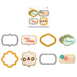 Decora Frames Cookie Cutters set/4