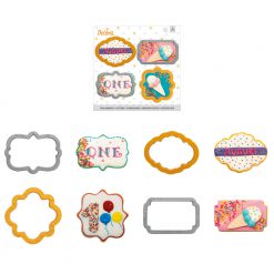 Decora Mini Frames Cookie Cutters set/4