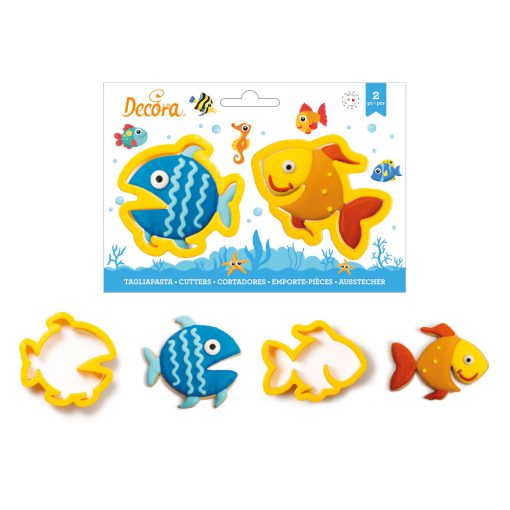 Decora Fish Cookie Cutters Set/2