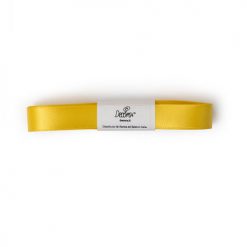 Decora Double Satin Ribbon Yellow