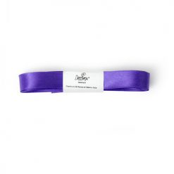 Decora Double Satin Ribbon Violet