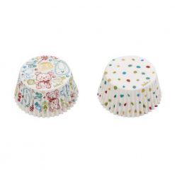 Decora Baking cups Baby & Dots 36st