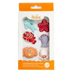 Decora Sugar Decorations Sea Animals