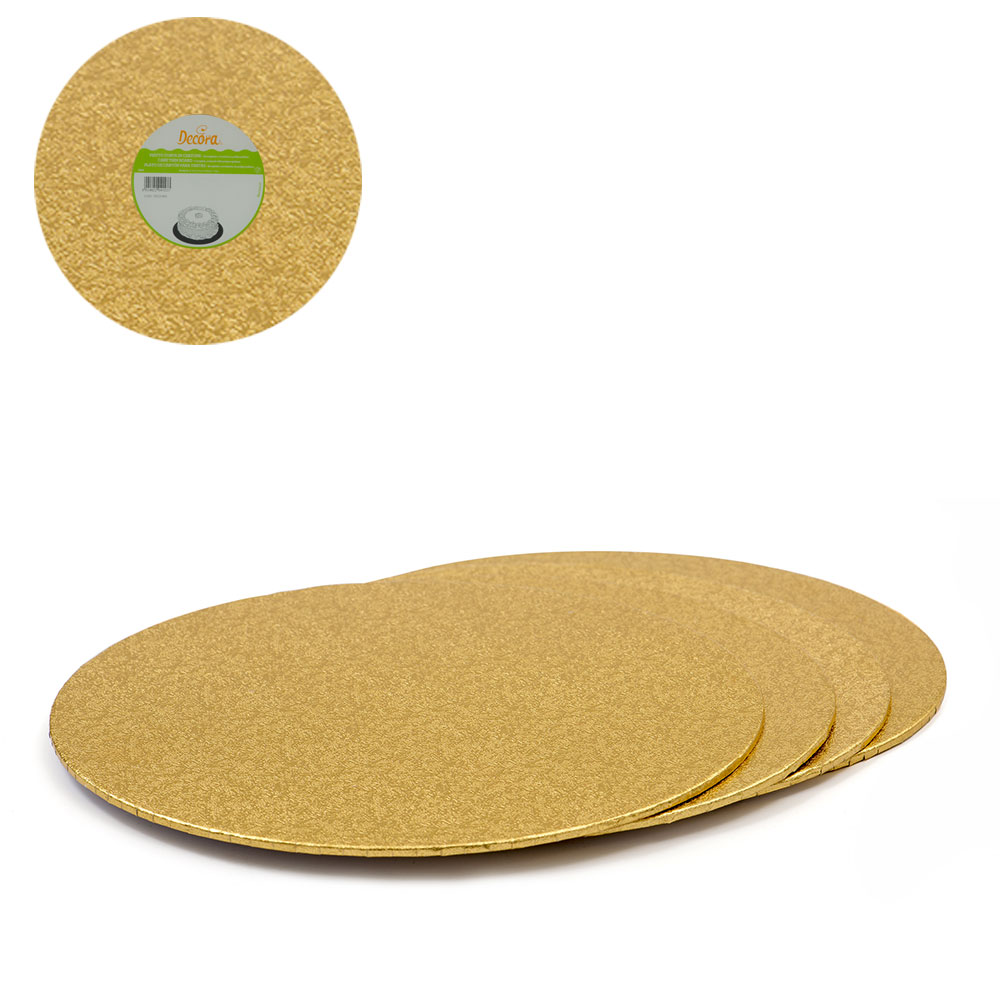 Decora Cake Board Goud Ø 30 cm koop je bij Happy Baking