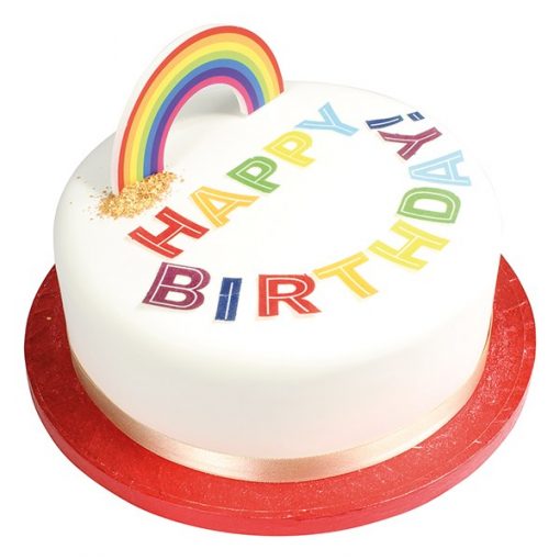 Culpitt Rainbow Cake Topper