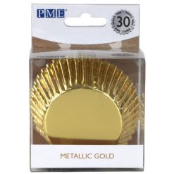 PME Baking Cups Metallic Gold