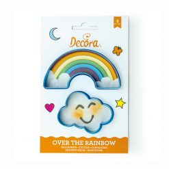 Decora Rainbow & Cloud Cookie Cutters