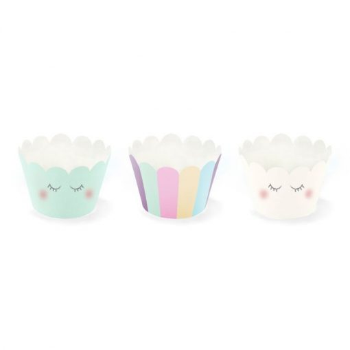 PartyDeco Unicorn Cupcake Wrappers