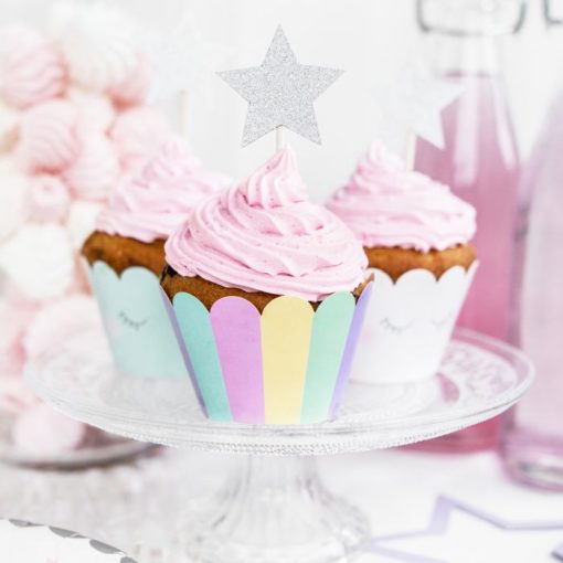 PartyDeco Unicorn Cupcake Wrappers