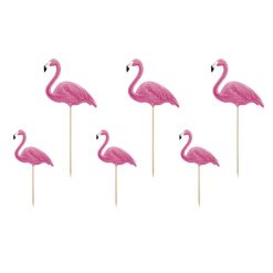 PartyDeco Flamingo Toppers