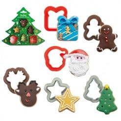 Decora Plastic Mini Cookie Cutter Set