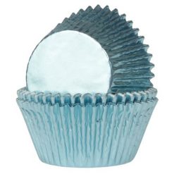 House of Marie Mini Baking cups folie blauw