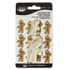 JEM Pop It Gingerbread Man