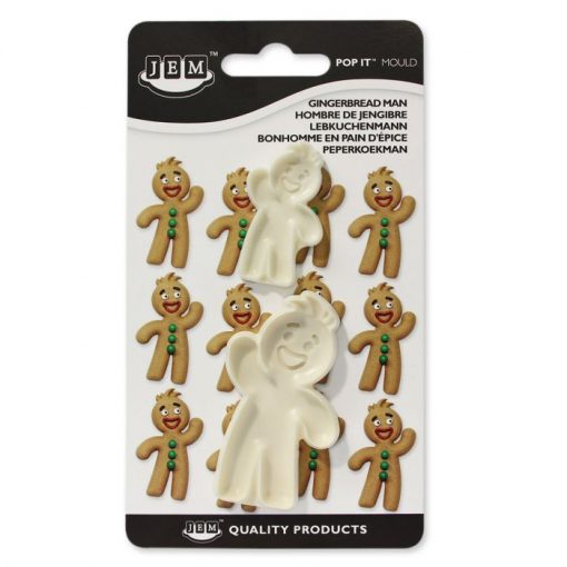 JEM Pop It Gingerbread Man