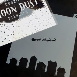 MoonDustStencils Santa's Sleigh