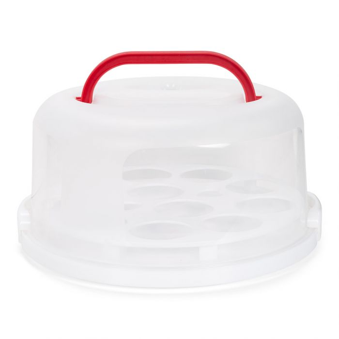 Medicinaal vervoer Kwade trouw Patisse Taart- en Cupcake Carrier Ø30cm koop je bij Happy Baking