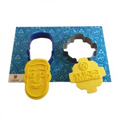 Decora Brandweerman Sam & Badge Cookie Cutters