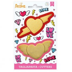 Decora Love Cookie Cutters Set/2