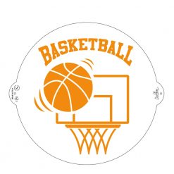Decora Stencil Basketball