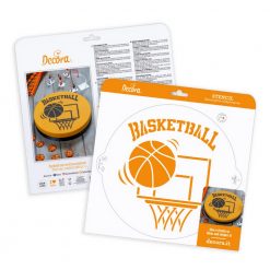 Decora Stencil Basketball