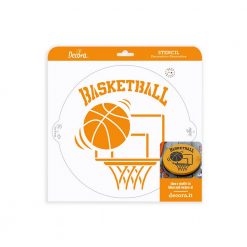 Decora Stencil Basketball