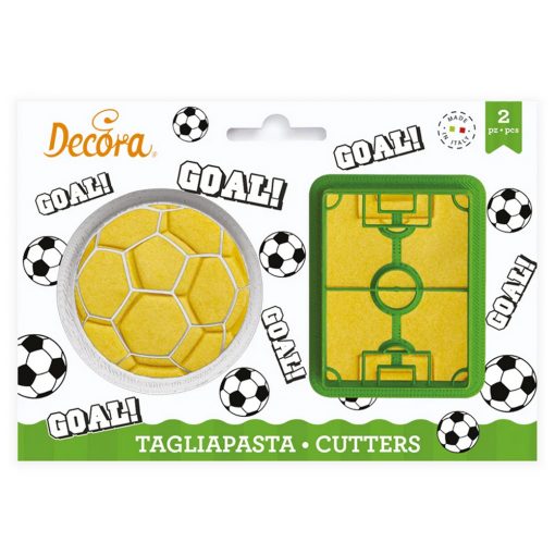 Decora Goal Plastic Cookie Cutter Set/2