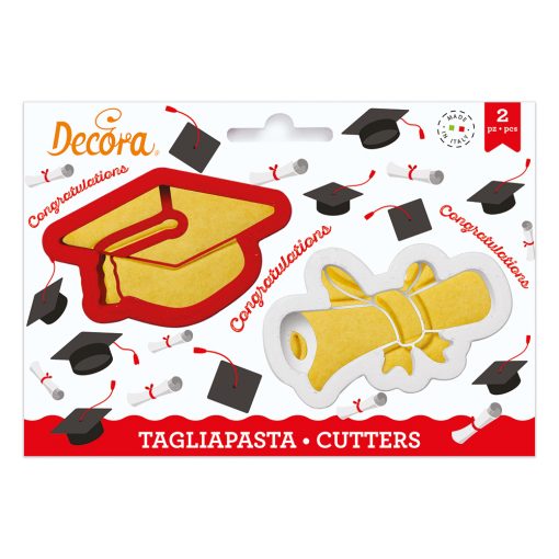 Decora Geslaagd Cookie Cutter Set