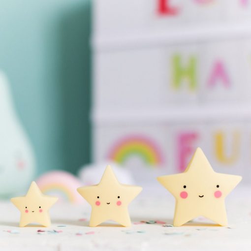 A Little Lovely Company Yellow Star Cake topper