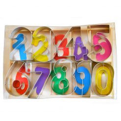 Anniversary House Number Cookie Cutter Set