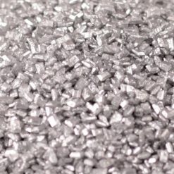Rainbowdust Sugar Crystals Silver
