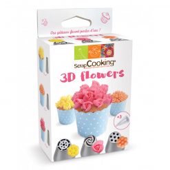 Scrapcooking Decoratie Kit 3D Bloemen